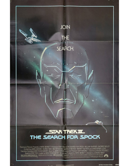 Star Trek 3 : À la recherche de Spock — affiche originale...