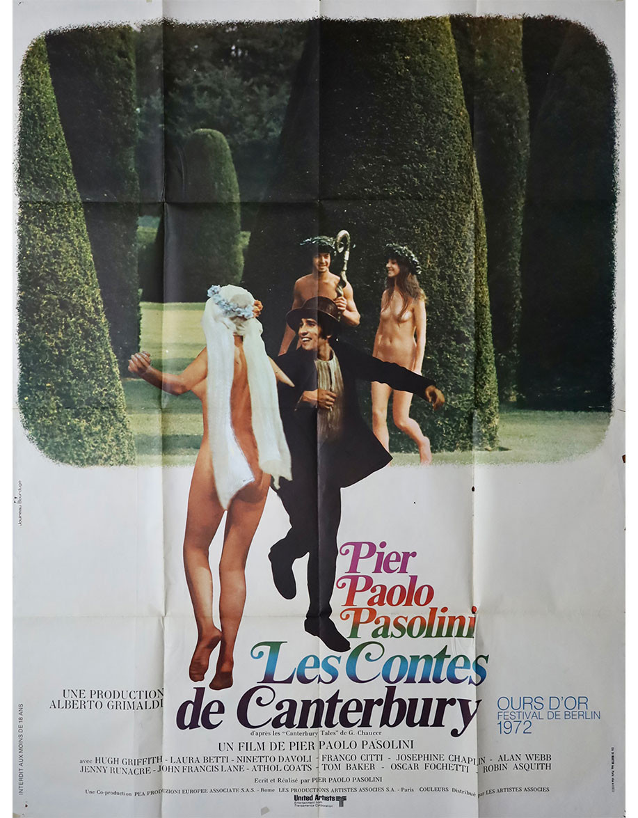 Les contes de Canterburry - 120x160 cm - pliée