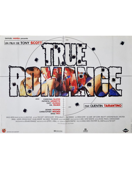 True Romance — affiche originale française 53x40 cm...