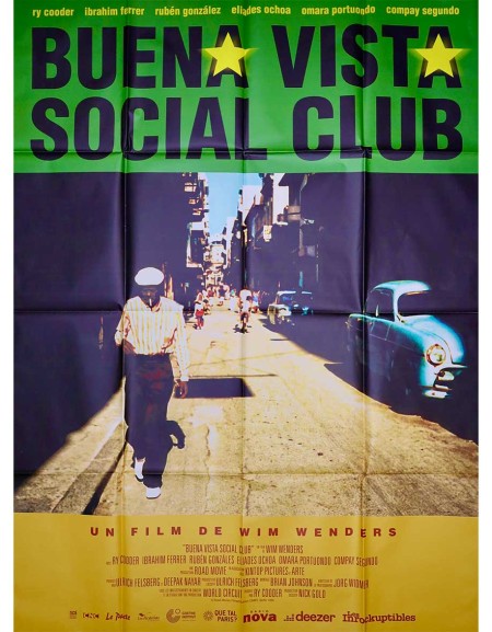 Buena Vista Social Club - 120x160 cm - pliée