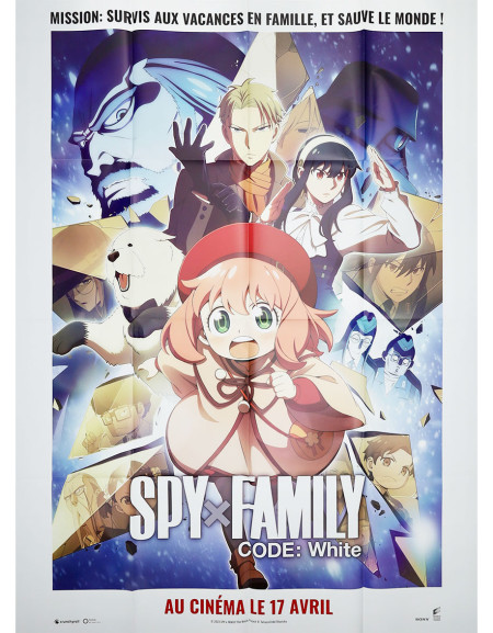 Spy × Family Code: White - 120x160 cm - pliée