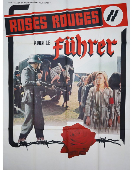 Roses rouges pour le Führer - 120x160 cm - pliée