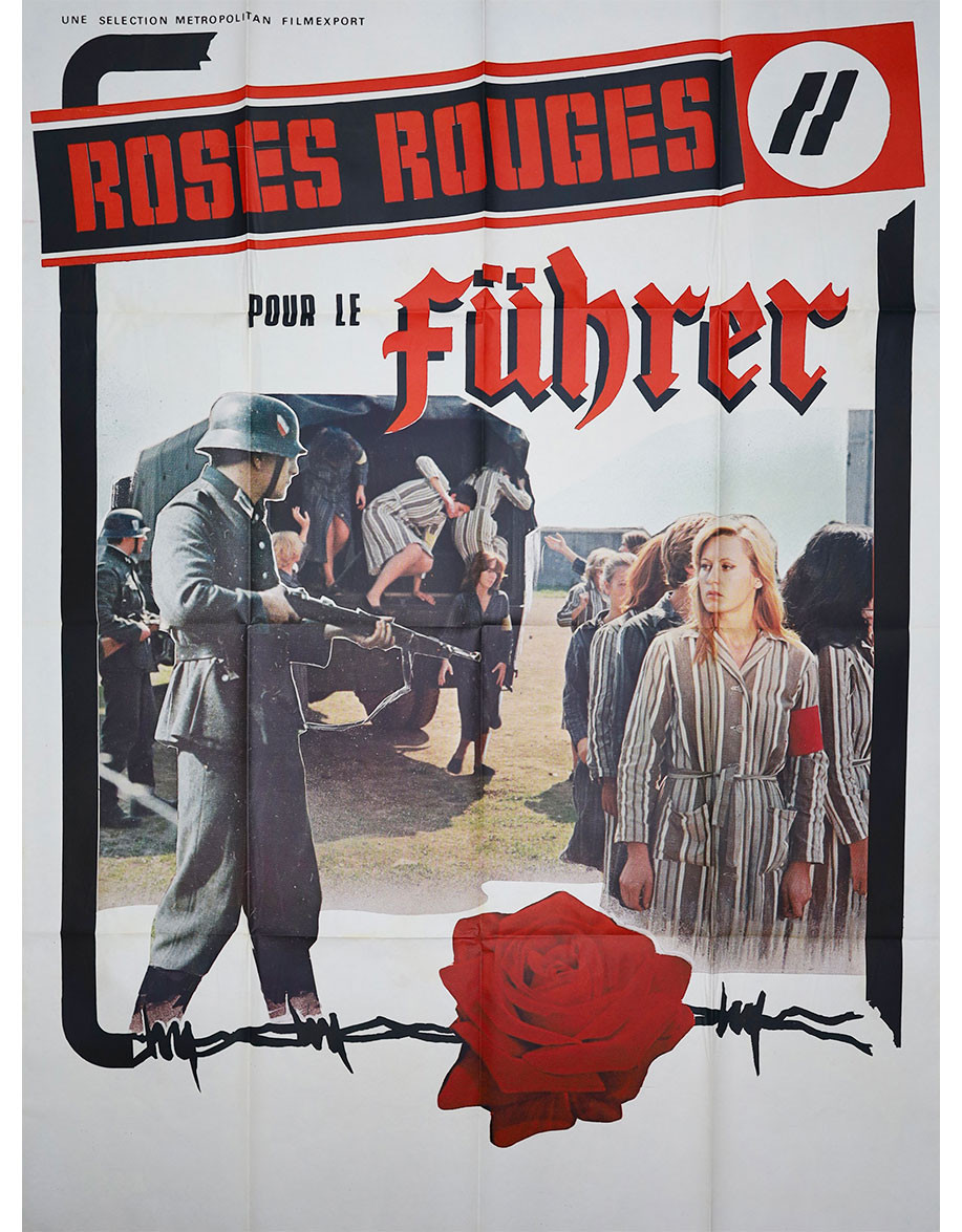 Roses rouges pour le Führer - 120x160 cm - pliée