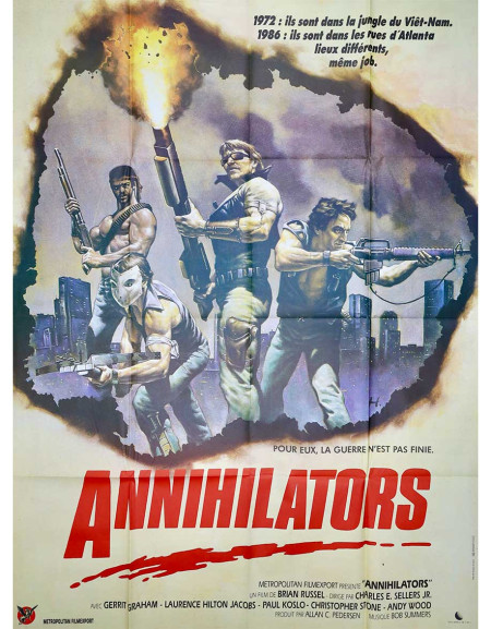 Annihilators - 120x160 cm - pliée