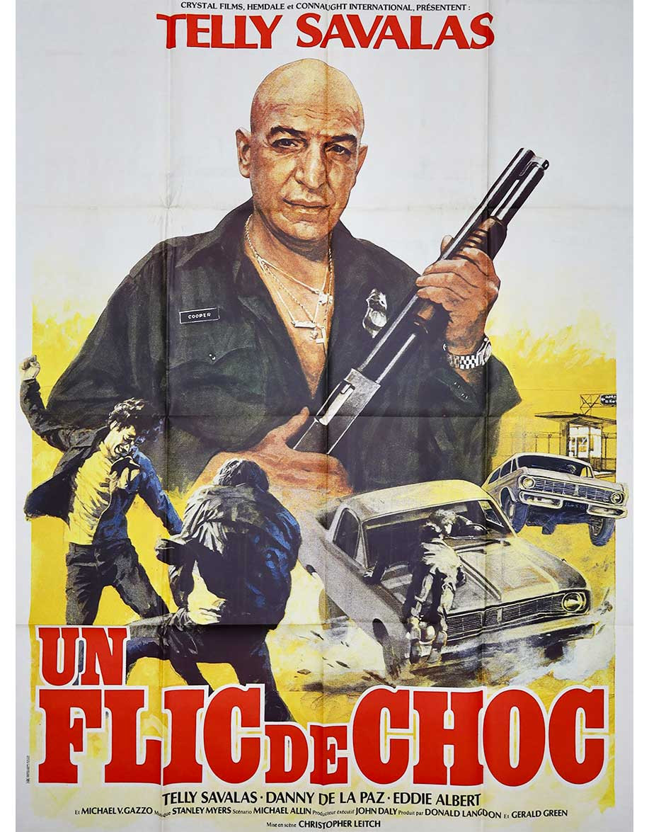 Un flic de choc - 120x160 cm - pliée