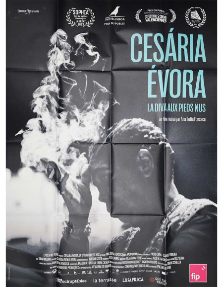 Césaria Evora, la diva aux pieds nus - 120x160 cm - pliée