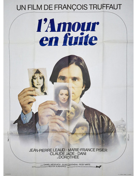 L'Amour en fuite — affiche originale française 120x160 cm...