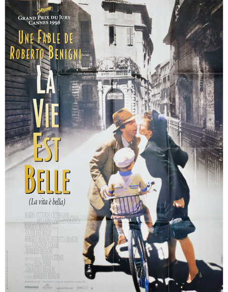 La vie est belle - 120x160 cm - pliée