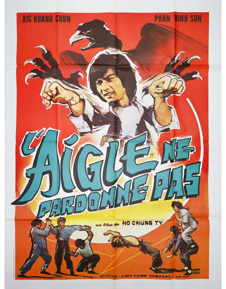 L'aigle ne pardonne pas - 120x160 cm - pliée