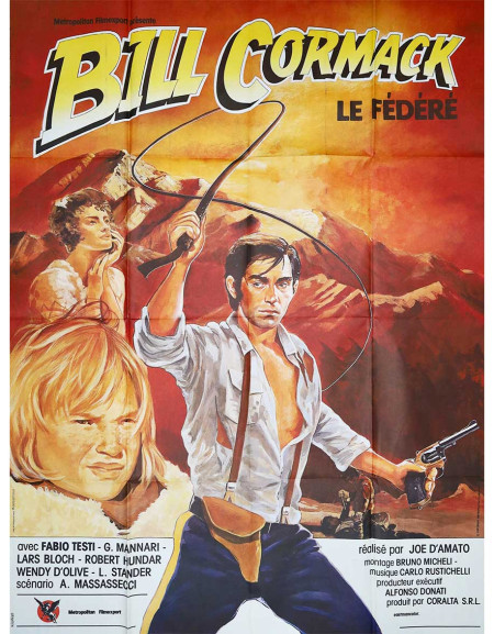 Bill cormack, le fédéré - 120x160 cm - pliée