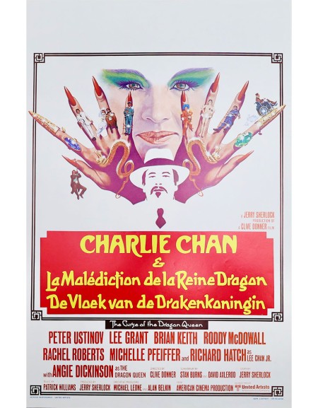 Charlie Chan et la malédiction de la reine dragon - 35x55...
