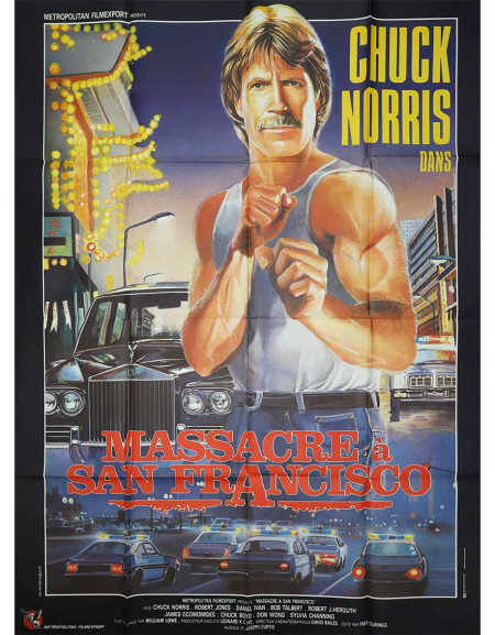 Massacre à San Francisco - 120x160 cm - pliée