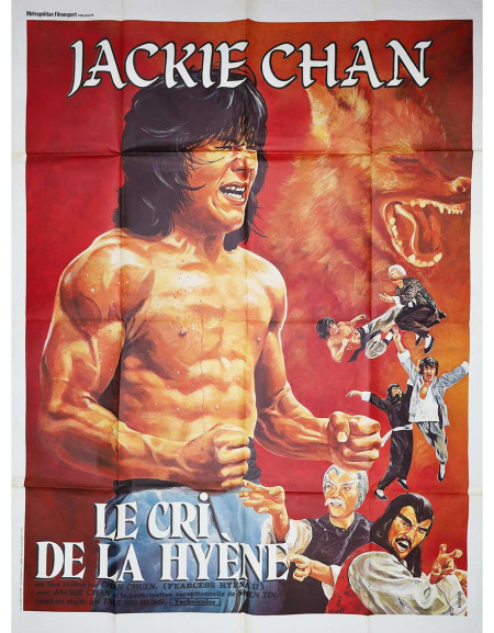 Le cri de la hyène - 120x160 cm - pliée