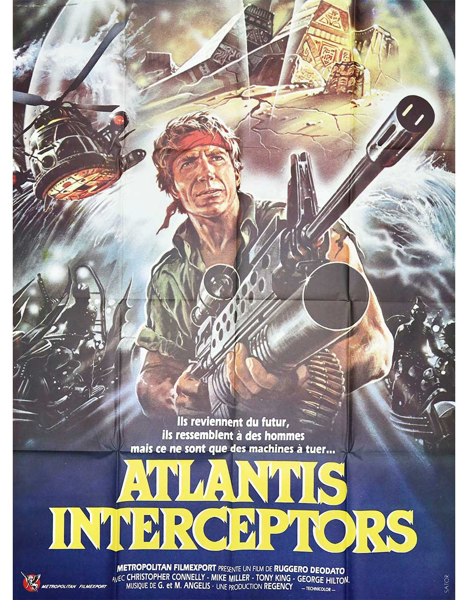 Les prédateurs du futur - 120x160 cm - pliée