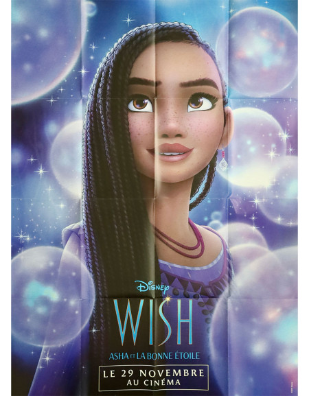 Wish : Asha et la Bonne Étoile - 120x160 cm - pliée