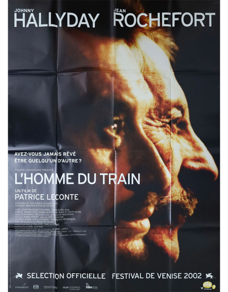 L'homme du train - 120x160 cm - pliée