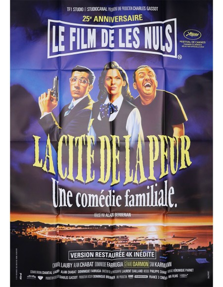 La cité de la peur - 120x160 cm - pliée