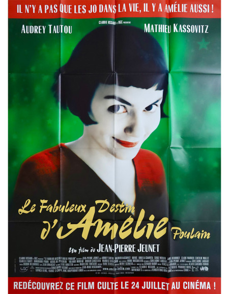 Le fabuleux destin d'Amélie Poulain - 120x160 cm - pliée
