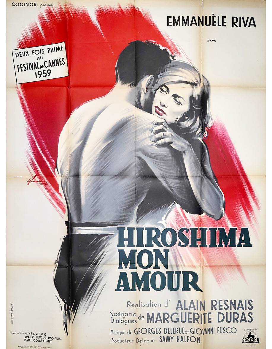 Hiroshima mon amour — affiche originale...