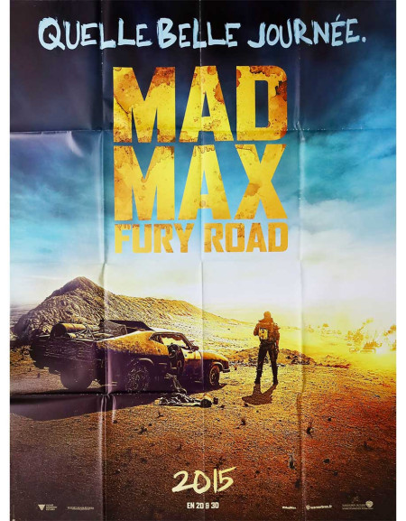 Mad Max : Fury road - 120x160 cm - pliée
