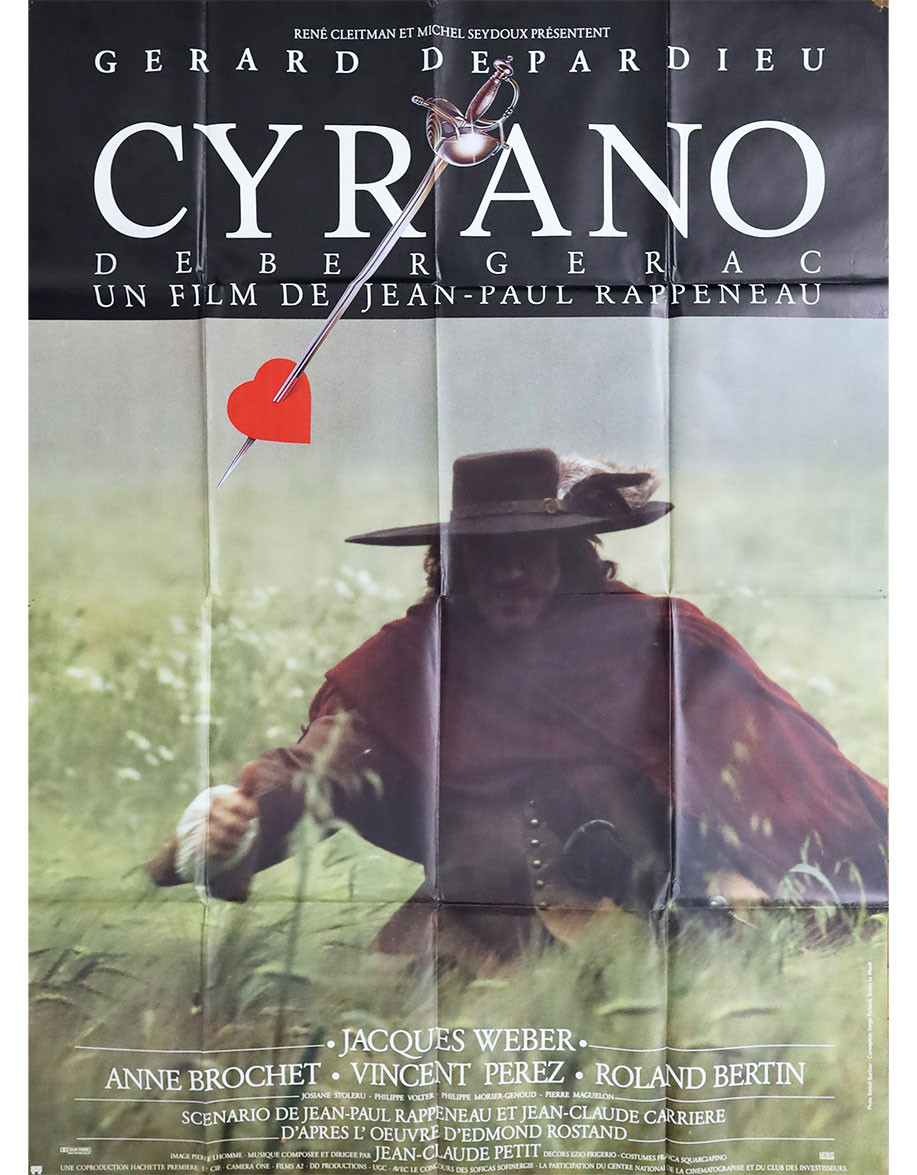 Cyrano de Bergerac - 120x160 cm - pliée