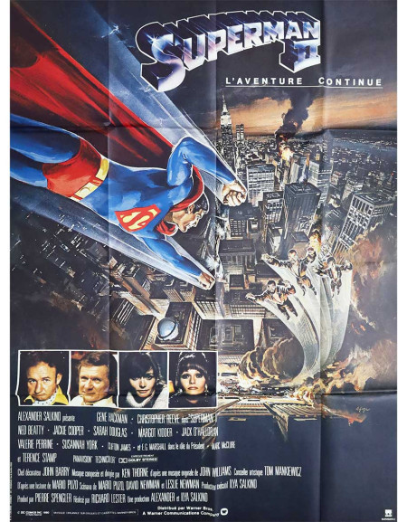 Superman 2 - 120x160 cm - pliée