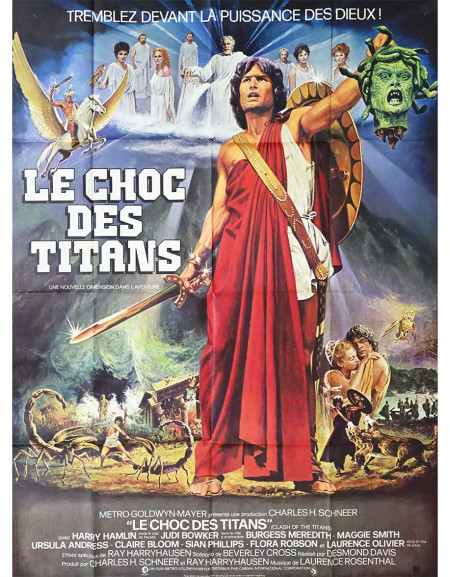 Le choc des titans — affiche originale française 120x160...