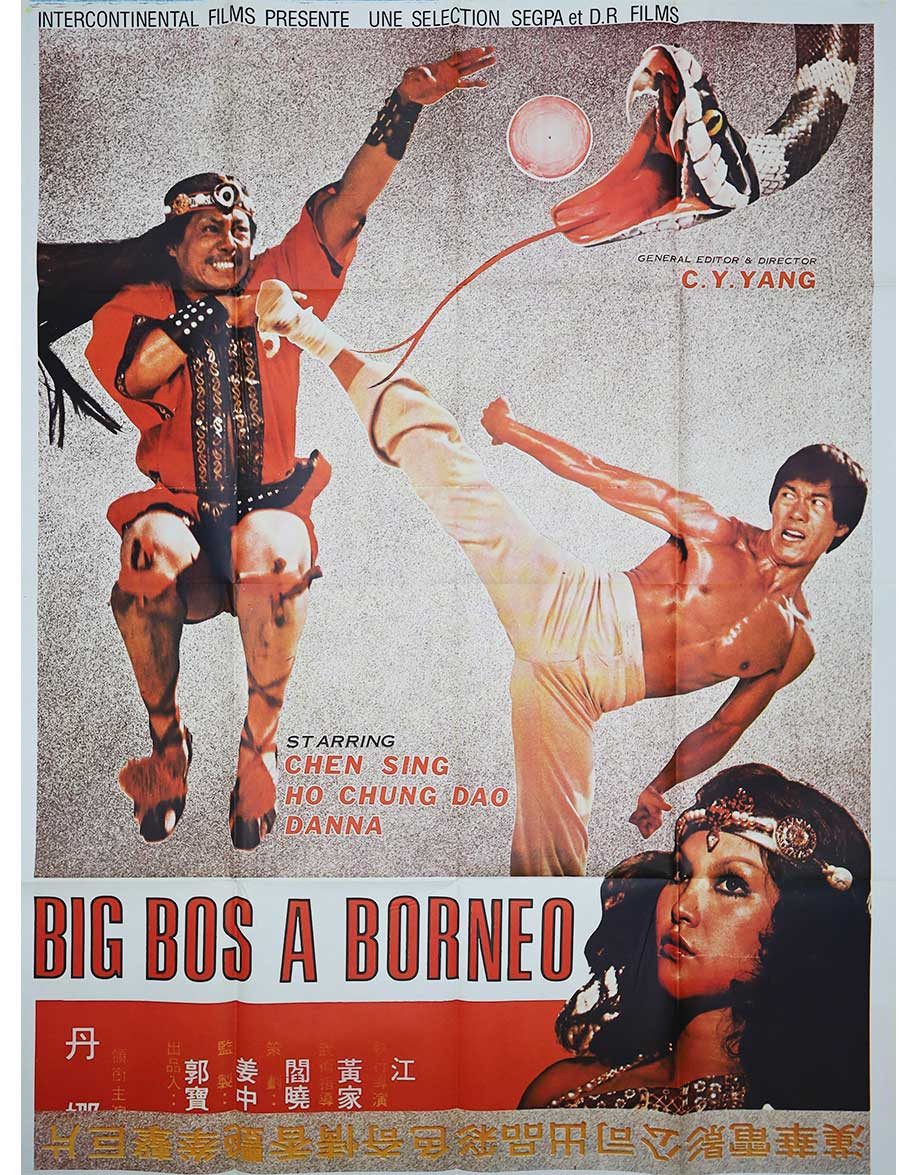 Big Boss à Bornéo - 120x160 cm - pliée