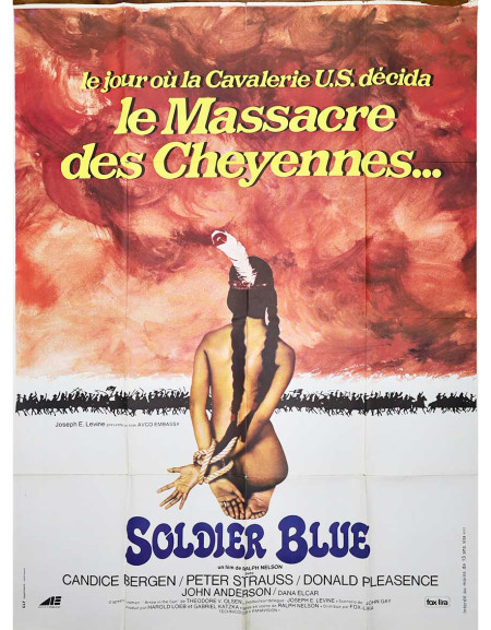 Soldat Bleu - 120x160 cm - pliée