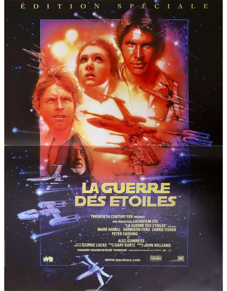 La Guerre des Etoiles : Edition spéciale - 40x53 cm - pliée