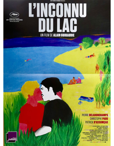 L'inconnu du lac - 40x53 cm - pliée