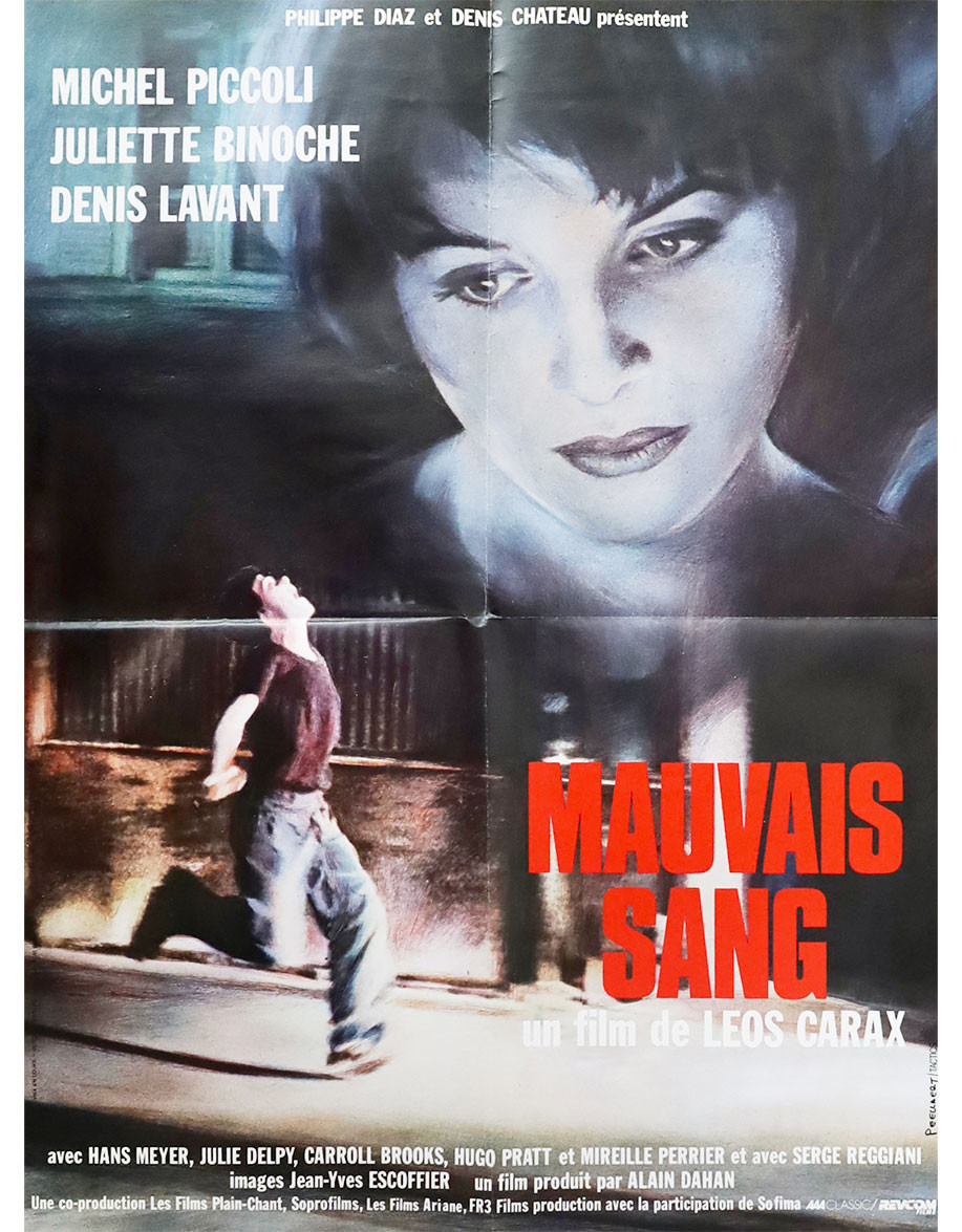 Mauvais Sang — affiche originale française...