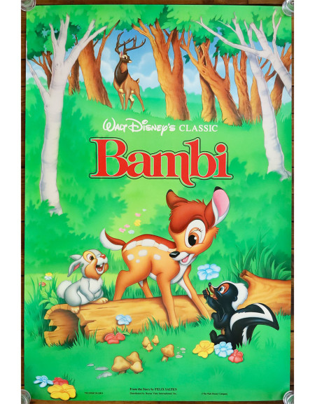 Bambi - 69x104 cm - roulée
