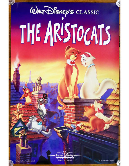 Les Aristochats - 69x104 cm - pliée