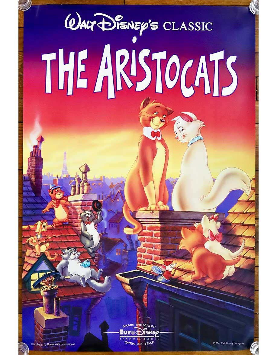 Les Aristochats - 69x104 cm - pliée