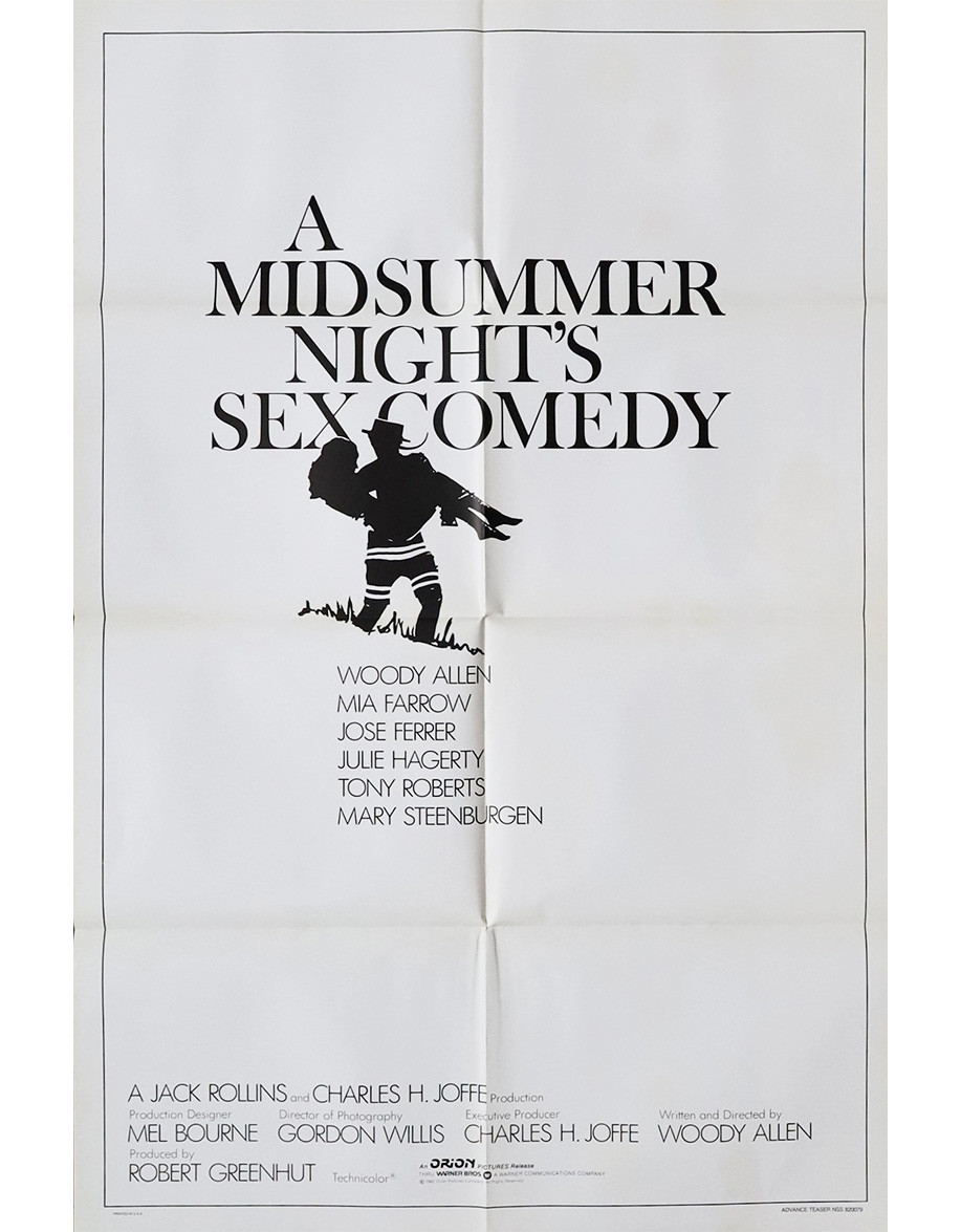 Comédie érotique d'une nuit d'été - 69x104 cm -...