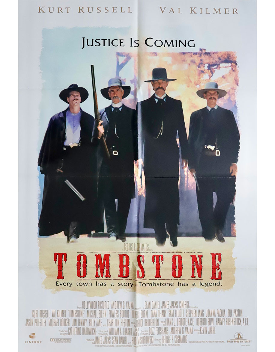 Tombstone - 69x104 cm - pliée