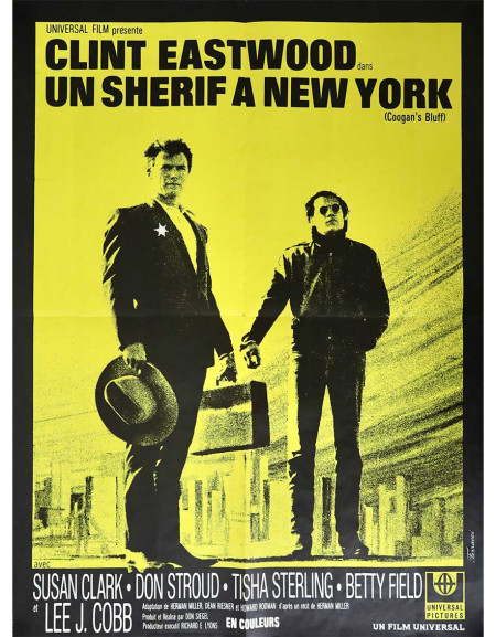 Un Shérif à New York — affiche originale française 60×80...