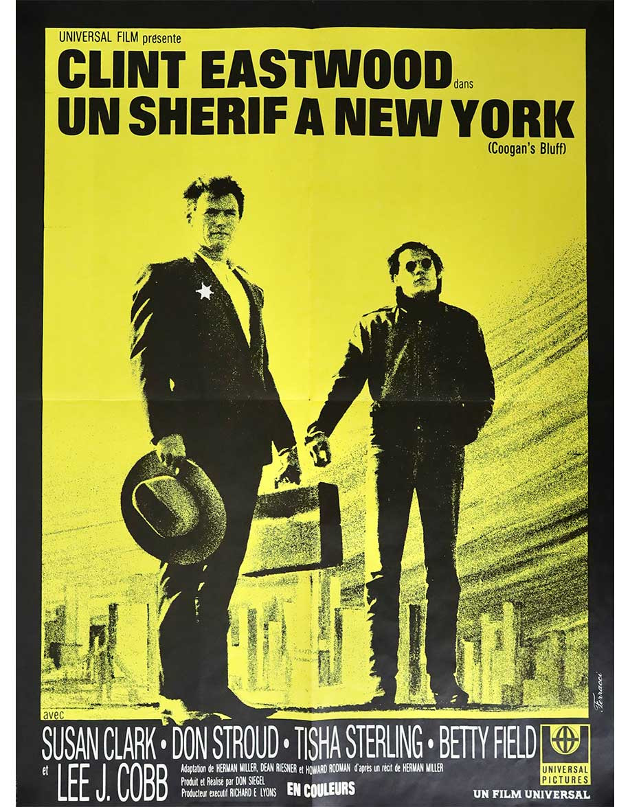 Un Shérif à New York — affiche originale...