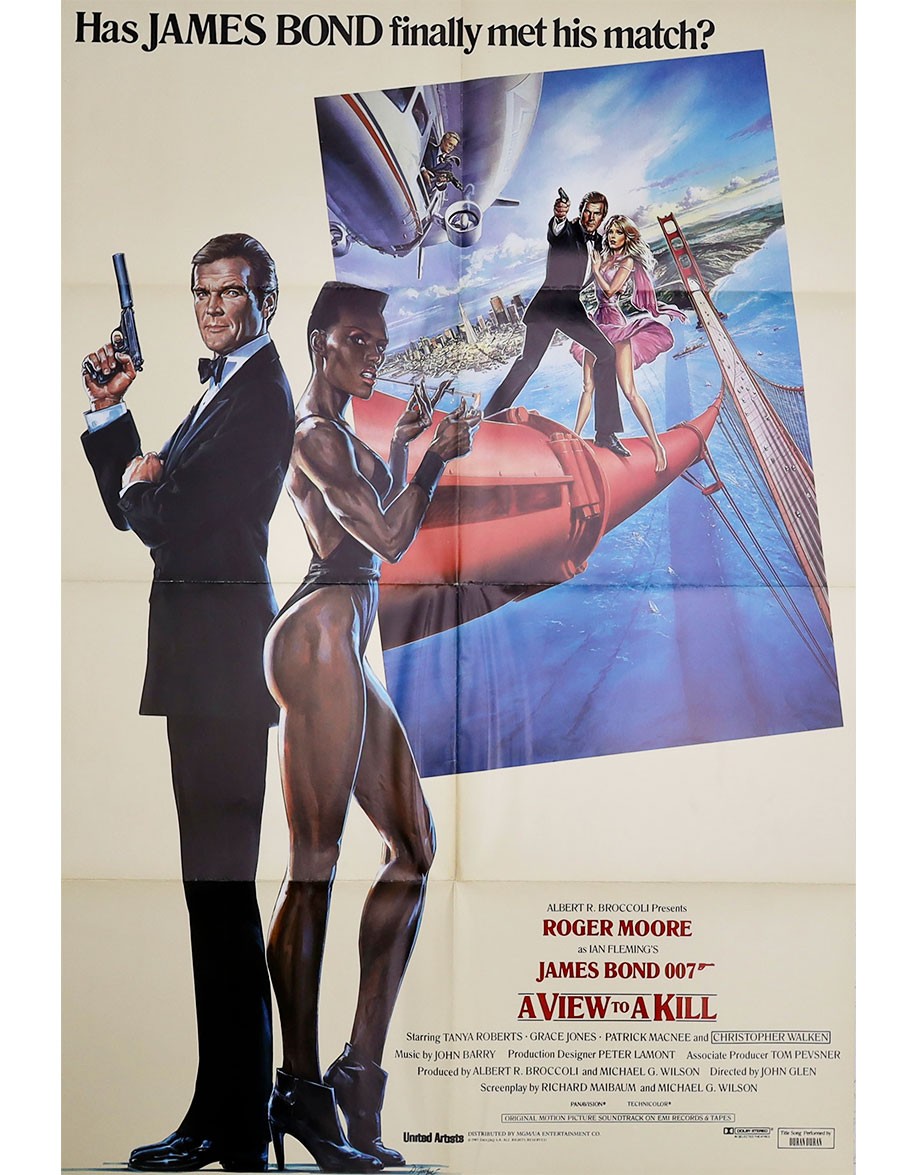 Dangereusement vôtre — affiche originale...
