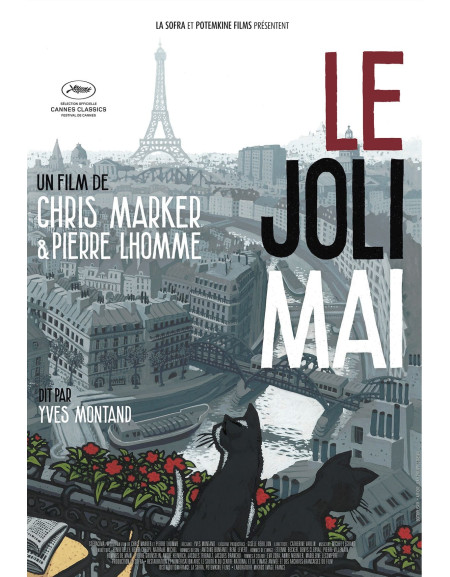 Le Joli Mai — affiche originale française 40×53 cm...