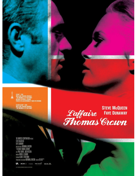 L'Affaire Thomas Crown — affiche originale française...