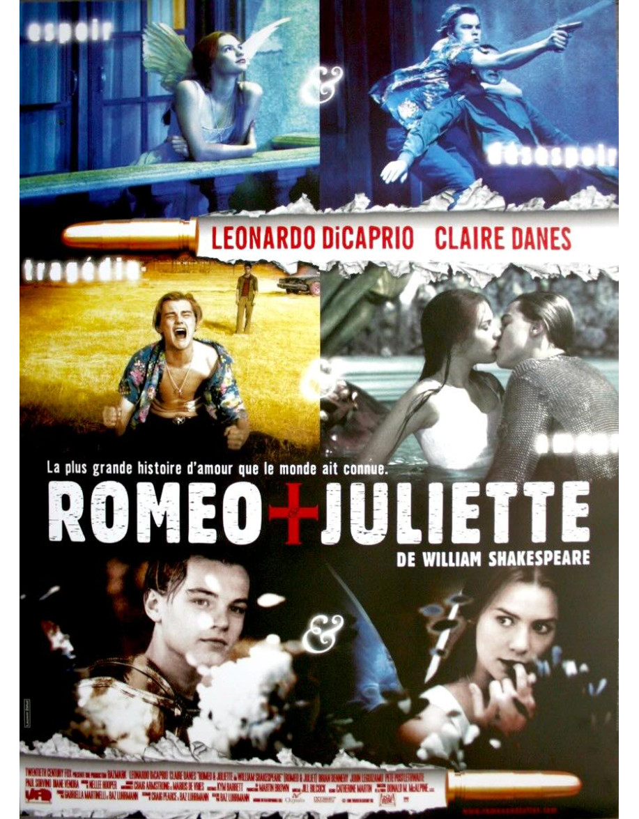 Romeo + Juliette — affiche originale française...