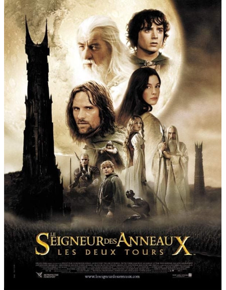 Le Seigneur des Anneaux : Les Deux Tours — affiche...
