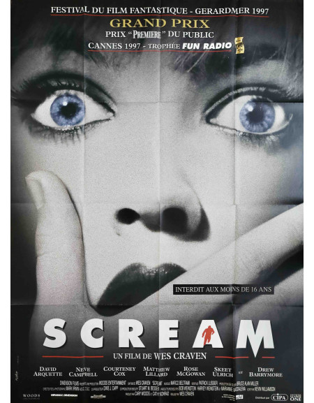 Scream - 120x160 cm - pliée