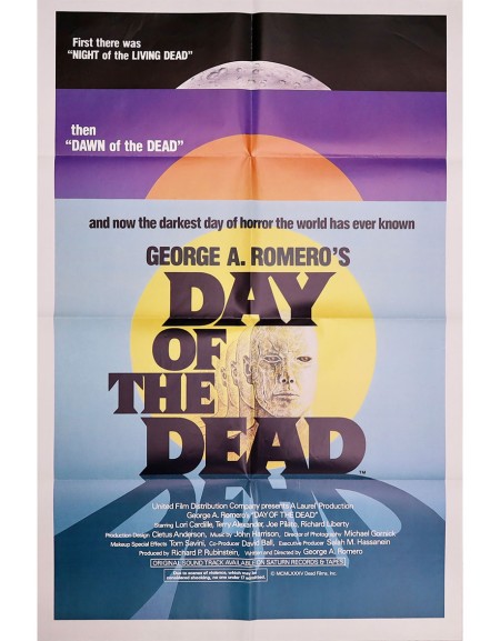 Le Jour des morts-vivants - 69x104 cm - pliée