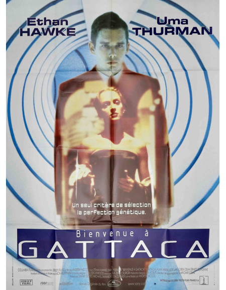 Bienvenue à Gattaca - 120x160 cm - pliée
