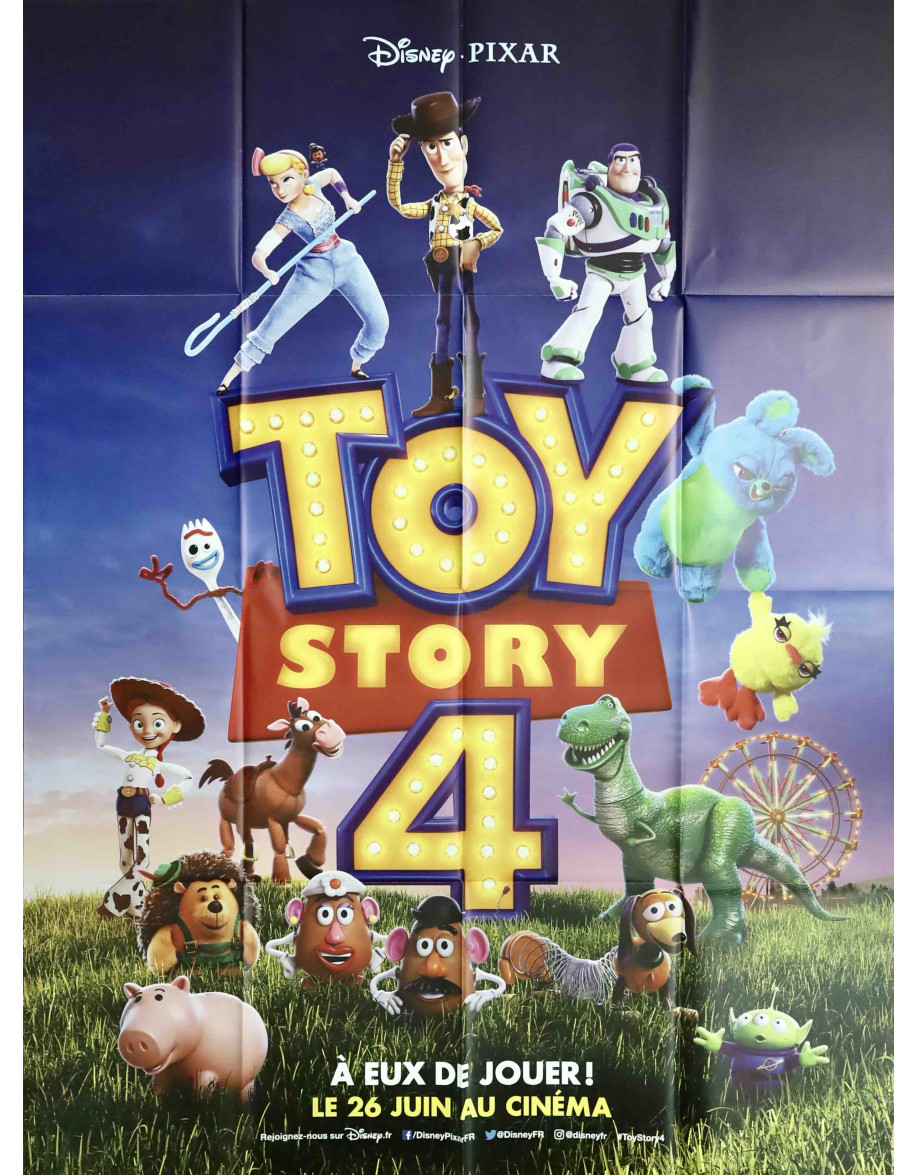 Toy Story 4 — affiche originale française...