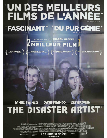 The Disaster Artist — affiche originale française 120×160...