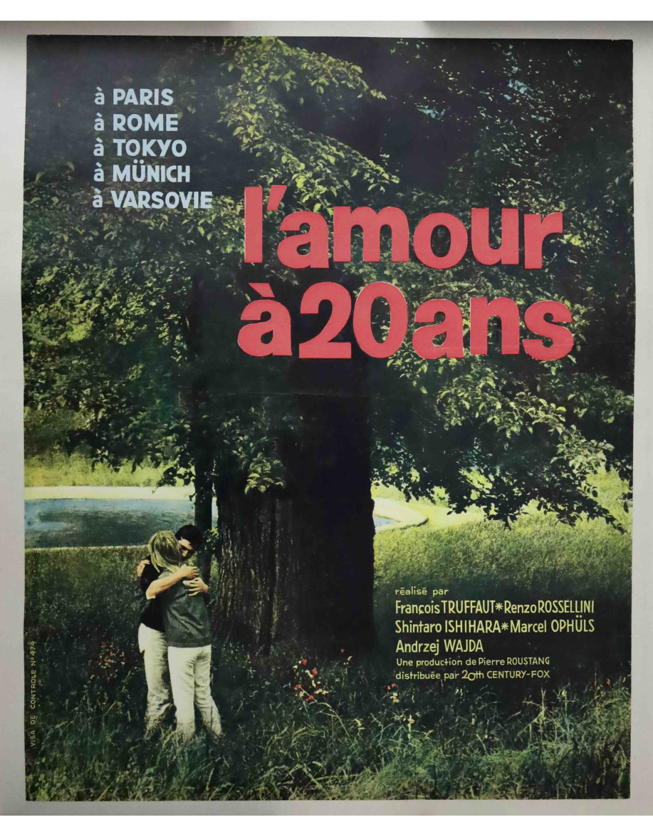 L'Amour à 20 ans — affiche originale française...